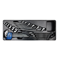 KING TONY Socket Set and Accessories for Tools Bag 21 (un.) 9-90121MR