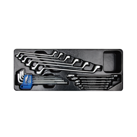 KING TONY Socket Set and Accessories for Tools Bag 21 (un.) 9-90121MR