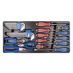 KING TONY Combination Tool Set for Tool Chest and Trolley 29 (un.) 9-90129CR