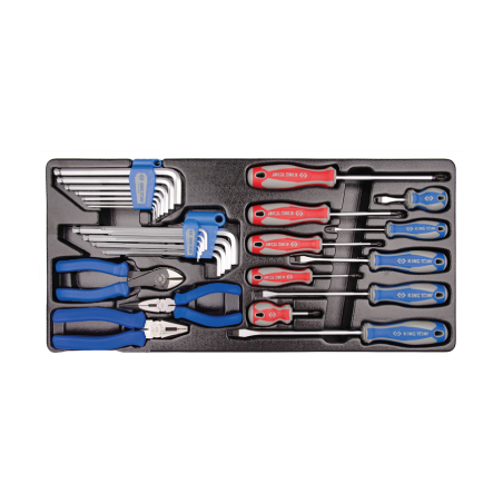 KING TONY Combination Tool Set for Tool Chest and Trolley 29 (un.) 9-90129CR