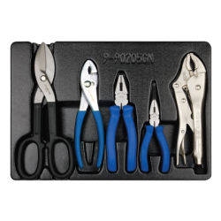 KING TONY Pliers and Snips Set for Tool Chest and Trolley 54 (un.) 9-90154CR