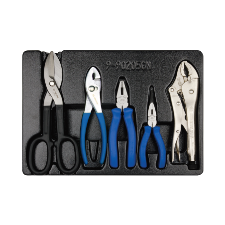 KING TONY Pliers and Snips Set for Tool Chest and Trolley 54 (un.) 9-90154CR