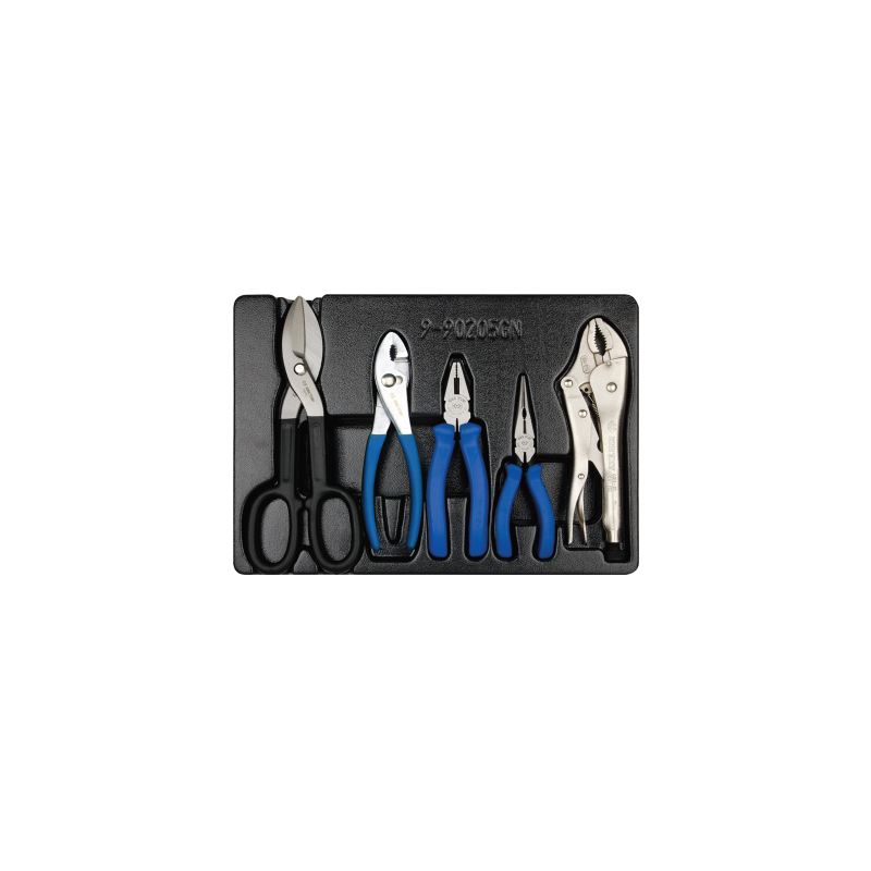 KING TONY 5 Pieces Combination Tool Set for Tool Chest