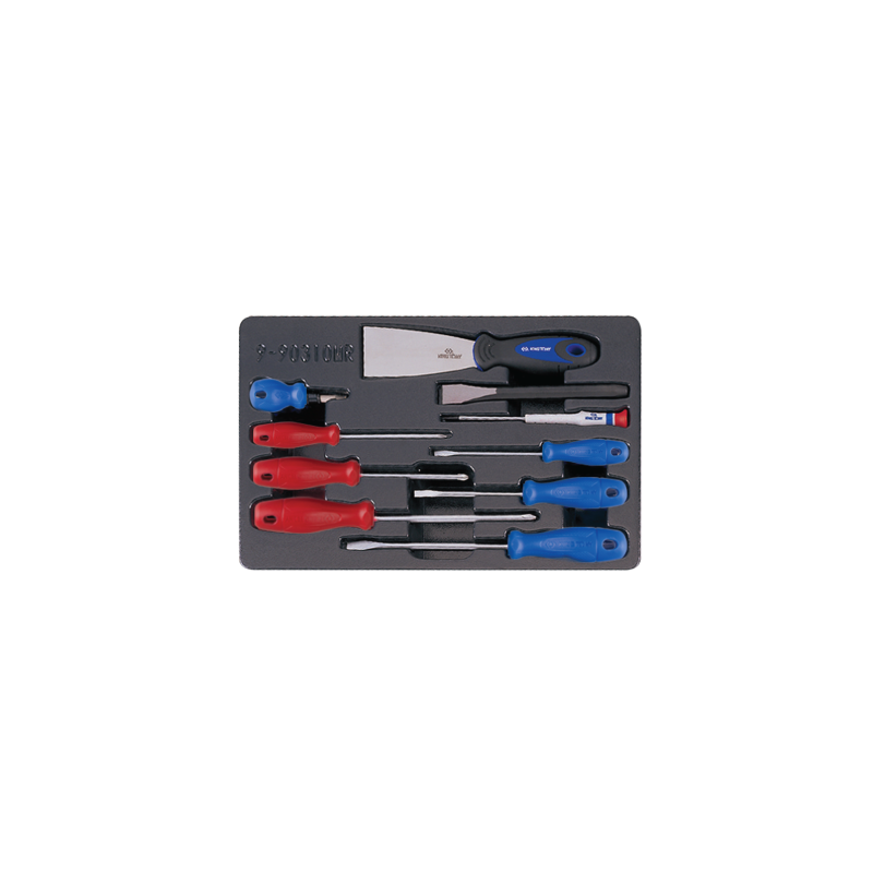 KING TONY Combination Tool Set for Tool Chest and Trolley 10 (un.) 9-90310MR KING TONY Combination Tool Set for Tool Chest and Trolley 10 (un.) 9-90310MR