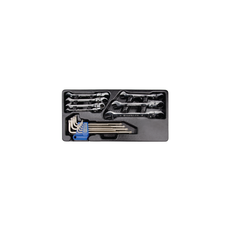 KING TONY Combination Tool Set for Tool Chest and Trolley 16 (un.) 9-91016MR KING TONY Combination Tool Set for Tool Chest and Trolley 16 (un.) 9-91016MR