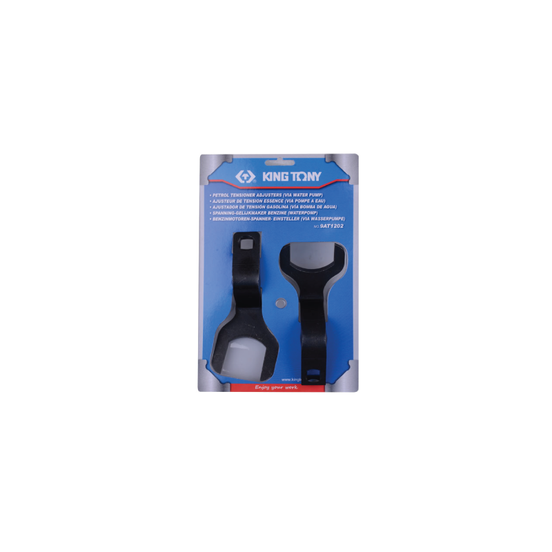 KING TONY Petrol & Diesel Engine Tensioner Adjustement Wrench (Via Water Pump) 2 (un.) KING TONY Petrol & Diesel Engine Tensioner Adjustement Wrench (Via Water Pump) 2 (un.)