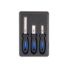 KING TONY Stainless Steel Pinch Weld Scraper Set 3 (un.)