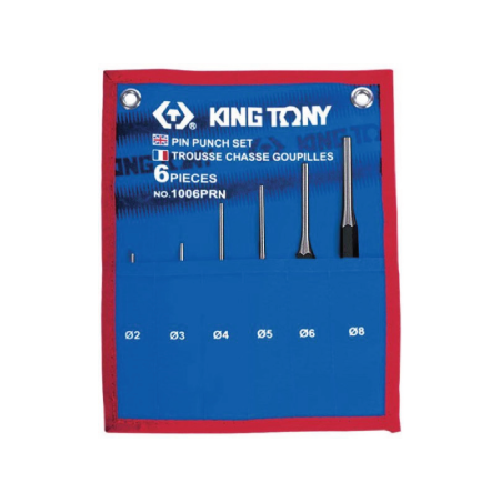 KING TONY 6 (un.) Punch Set 1006PRN