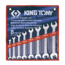 Juego de Llaves de Boca 8 (un.) 1108MR KING TONY