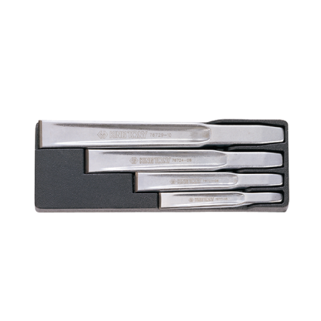 KING TONY 4 (un.) Flat Chisel Set 11104PR10