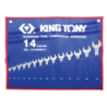 KING TONY 15 (un.) Combination Wrench Set 1215MRN01