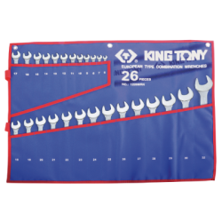 KING TONY 26 (un.) Combination Wrench Set 1226MRN