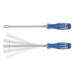 KING TONY 6-Point Flexible Screwdriver with Handle 5mm