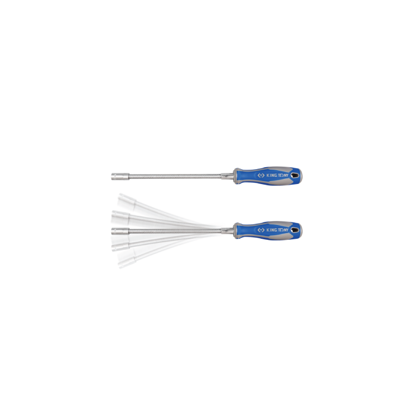 KING TONY 6-Point Flexible Screwdriver with Handle 5mm