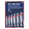 KING TONY 6 (un.) Combination Swivel Head Socket Wrench Set