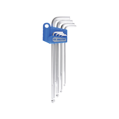 KING TONY 9 (un.) Long Ball Point Hex Key Set 20109MR