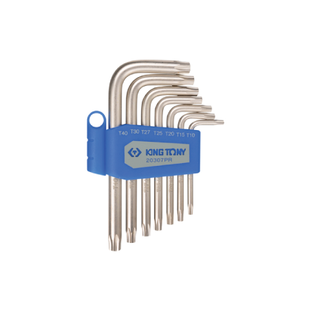 Juego de Llaves L-TORX® 7 (un.) 20307PR KING TONY