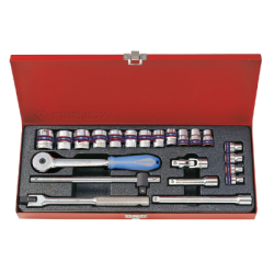 KING TONY 3/8' Socket Set 22 (un.) 3023MR04