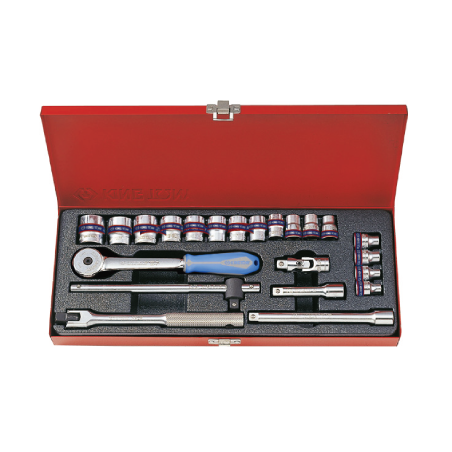 KING TONY 3/8' Socket Set 22 (un.) 3023MR04