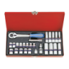 KING TONY 3/8' Socket Set 26 (un.) 3027SR