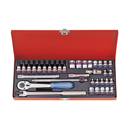 KING TONY 3/8' Socket Set 36 (un.) 3034MR