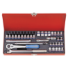 KING TONY 3/8' Socket Set 36 (un.) 3034MR