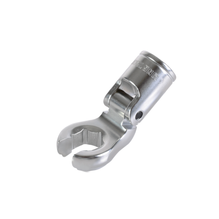 Chave de Caixa com Luneta Articulada Pé de Galo 3/8' 18mm KING TONY