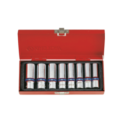 KING TONY 3/8' Socket Set - 8 (un.)