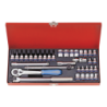 KING TONY 3/8' Socket Set 36 (un.) 3534MR
