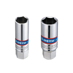 Llave de Vaso para Bujías Hexagonal Goma 16.0mm KING TONY