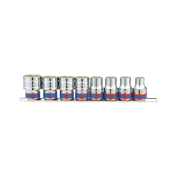 KING TONY 1/2' Socket Set 8 (un.) 4510MR