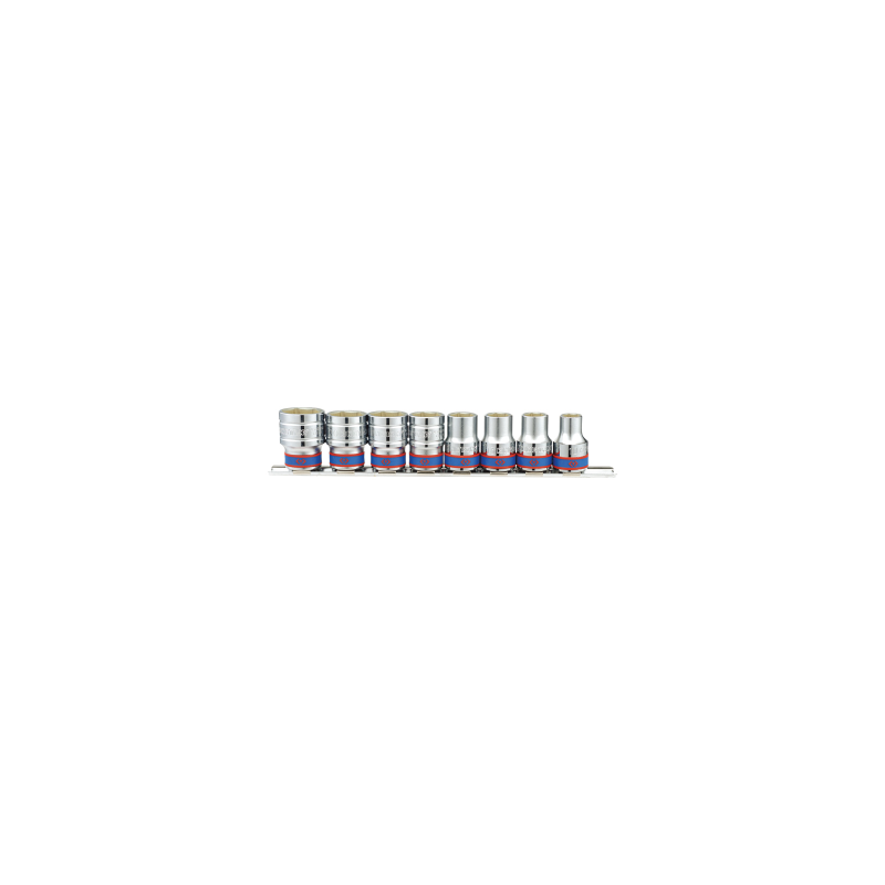 KING TONY 1/2' Socket Set 8 (un.) 4510MR KING TONY 1/2' Socket Set 8 (un.) 4510MR