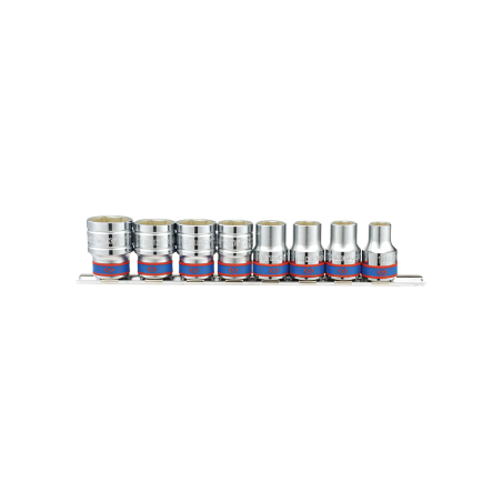 KING TONY 1/2' Socket Set 8 (un.) 4510MR