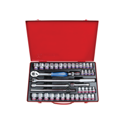 KING TONY 1/2' Socket Set with Accessories 42 (un.) 4542CR02