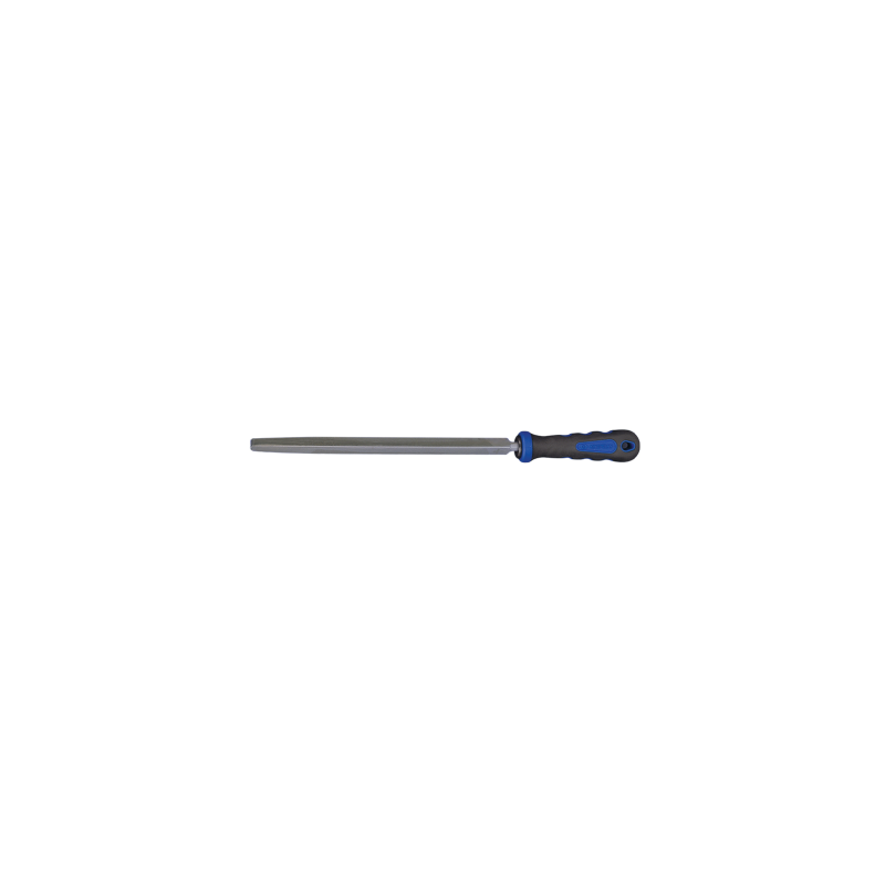 KING TONY 8 mm Triangular Second Cut File with Handle KING TONY 8 mm Triangular Second Cut File with Handle