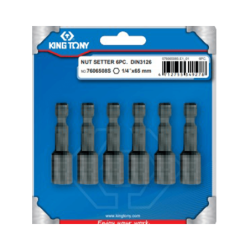 KING TONY 1/4 Shank Driver Studs Socket 6mm