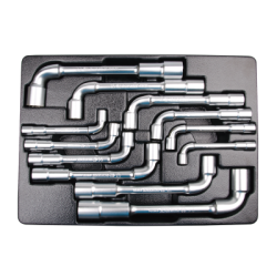 KING TONY Tool Set Content on Tray - 12 (un.) 9-1912MR