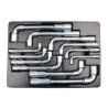 KING TONY Tool Set Content on Tray - 12 (un.) 9-1912MR