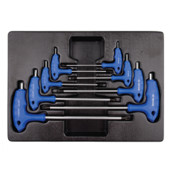 KING TONY 8 Pieces L-Handle Hex Key Module Set