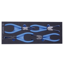 KING TONY European and Circlip Pliers Set for Tool Chest & Trolley 4 (un.)