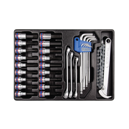 KING TONY 31 Pieces Wrenches and Hex and TORX® Bit Socket Module Set