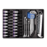 KING TONY 31 Pieces Wrenches and Hex and TORX® Bit Socket Module Set