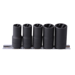 KING TONY 1/2' Damaged Nuts Remover Socket Set 5 (un.)