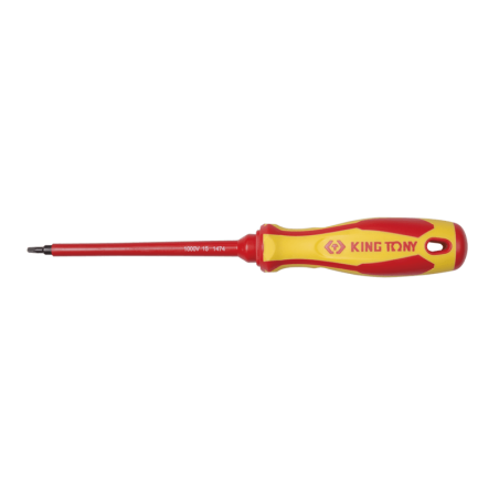 KING TONY VDE Insulated Square Screwdriver 125mm