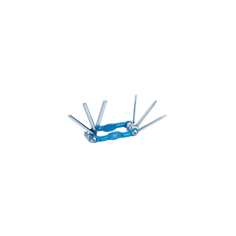 KING TONY 6-in-1 Aluminum Folding Tool Set KING TONY 6-in-1 Aluminum Folding Tool Set
