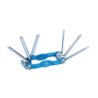 KING TONY 6-in-1 Aluminum Folding Tool Set