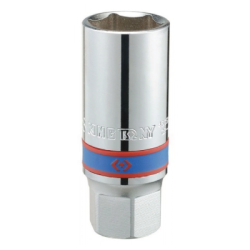 Llave de Vaso para Bujías Hexagonal con Muelle de Goma 13/16' 20.8 mm KING TONY