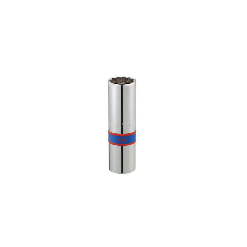 KING TONY 5/8' 16 mm 12 Points Spark Plug Socket - Magnet Inside Sleeve KING TONY 5/8' 16 mm 12 Points Spark Plug Socket - Magnet Inside Sleeve
