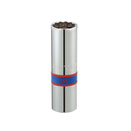 KING TONY 5/8' 16 mm 12 Points Spark Plug Socket - Magnet Inside Sleeve