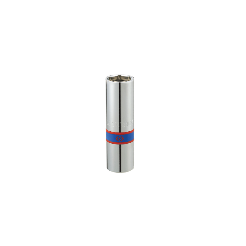 KING TONY 13/16' 20.8 mm 6 Points Spark Plug Socket - Magnetic Inside Sleeve KING TONY 13/16' 20.8 mm 6 Points Spark Plug Socket - Magnetic Inside Sleeve